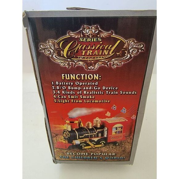 Toy King And Timely Kid's Multicolor Series Classical Toy Train One size NWOT - Picture 4 of 6